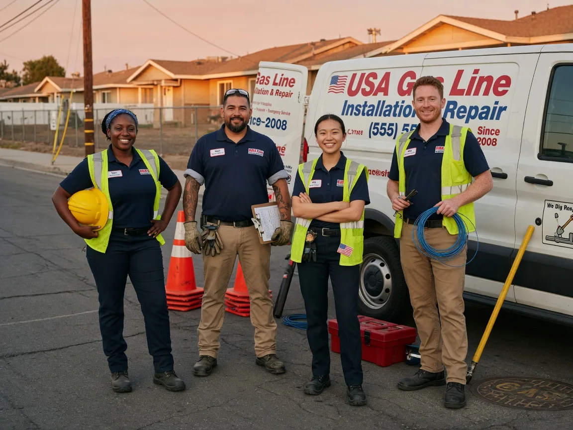 Gas Line Installation company in Davis, SD